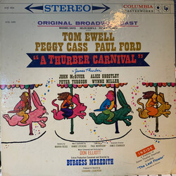 "A Thurber Carnival" Original Broadway Cast / Tom Ewell / Peggy Cass / Paul Ford (8) "A Thurber Carnival" Vinyl LP USED