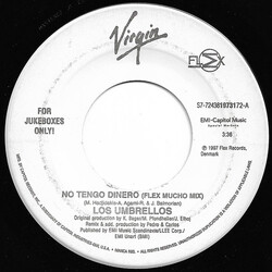 Los Umbrellos No Tengo Dinero USED VINYL 7INCH 45 RPM