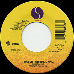 Seal Prayer For The Dying USED VINYL 7INCH SINGLE