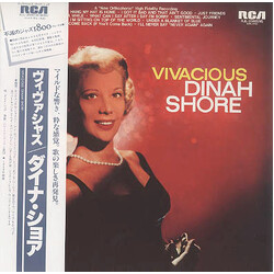 Dinah Shore Vivacious Vinyl LP USED