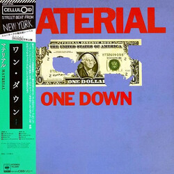 Material One Down Vinyl LP USED