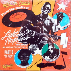 Lightnin' Hopkins From The Vaults Of Everest Records, Part 3 - Mama And Papa Hopkins Vinyl LP USED