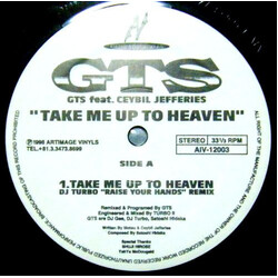 GTS / Ceybil Jefferies Take Me Up To Heaven USED VINYL 12INCH 33 S RPM