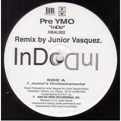 Pre YMO InDo USED VINYL 12INCH 33 S RPM