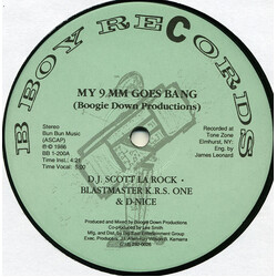 Boogie Down Productions My 9mm Goes Bang USED VINYL 12INCH 33 S RPM