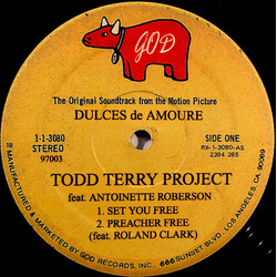 The Todd Terry Project Set You Free USED VINYL 12INCH