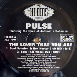 Pulse (3) / Antoinette Roberson The Lover That You Are VINYL 12" USED