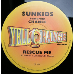 Sunkids / Chance Rescue Me USED VINYL 12INCH 33 S RPM