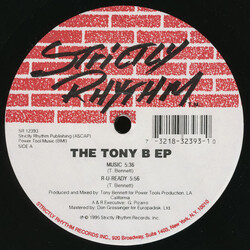 Tony B! The Tony B EP VINYL 12" USED