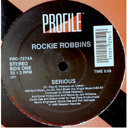 Rockie Robbins Serious VINYL 12" USED
