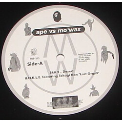 Takagi Kan / UNKLE Ape Vs Mo'Wax USED VINYL 12INCH 33 S RPM PROMO SAMPLER