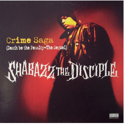 Shabazz The Disciple Crime Saga (Death Be The Penalty - The Sequel) VINYL 12" USED