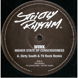 Josh Wink Higher State Of Consciousness VINYL 12" USED