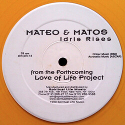 Mateo & Matos Idris Rises VINYL 12" USED