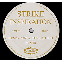 Strike Inspiration (Remo-Con Vs. Toshio Ueki Remix) USED VINYL 12INCH 33 S RPM PROMO