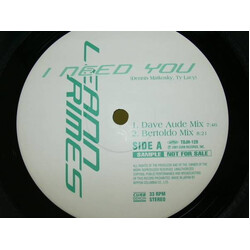 LeAnn Rimes I Need You USED VINYL 12INCH 33 S RPM PROMO