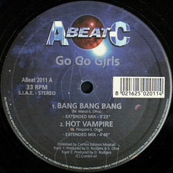 Go Go Girls Bang Bang Bang / Hot Vampire / Cyber Dance / Nightmare In The City USED VINYL 12INCH 33 S RPM STEREO