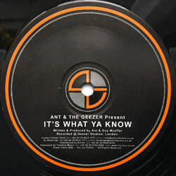 Ant / Geezer It's What Ya Know USED VINYL 12INCH