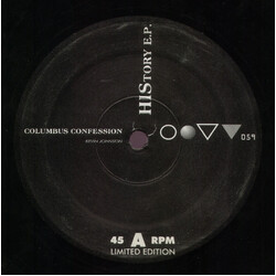 Kevin Johnson / David Holder History E.P. USED VINYL 12INCH LIMITED EDITION EP 45 RPM 33 S RPM