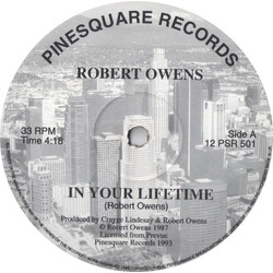 Robert Owens (2) / David McClendon / Reign (17) In Your Lifetime / Paradise / Let Me USED VINYL 12INCH 33 S RPM
