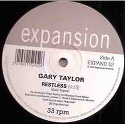 Gary Taylor Restless VINYL 12" USED