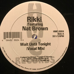 Rikki (7) / Nat Brown Wait Until Tonight USED VINYL 12INCH PROMO 33 S RPM