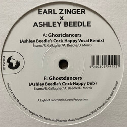 Earl Zinger / Ashley Beedle Ghostdancers (Ashley Beedle Remixes) USED VINYL 12INCH