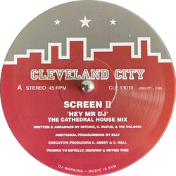 Screen II Hey Mr DJ VINYL 12" USED