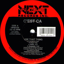 C'est Ca Use That Thing USED VINYL 12INCH 33 S RPM