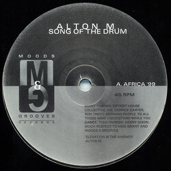 Alton Miller Song Of The Drum VINYL 12" USED