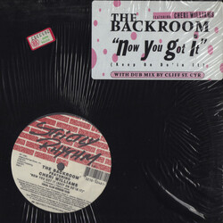 The Back Room / Cheri Williams Now You Got It (Keep On Do'in It) USED VINYL 12INCH 33 S RPM