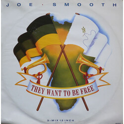 Joe Smooth They Want To Be Free VINYL 12" USED