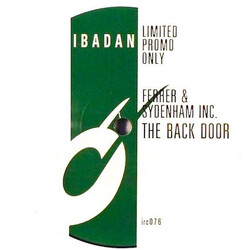 Jerome Sydenham & Dennis Ferrer The Back Door USED VINYL 12INCH SINGLE SIDED LIMITED EDITION PROMO 33 S RPM