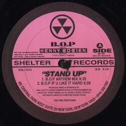 B.O.P. / Kenny Bobien Stand Up USED VINYL 12INCH 33 S RPM