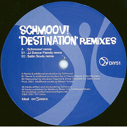 Schmoov! Destination (Remixes) VINYL 12" USED