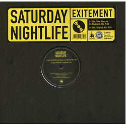 Saturday Night Life Exitement VINYL 12" USED