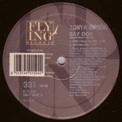 Tonya Gipson Say Ooh VINYL 12" USED