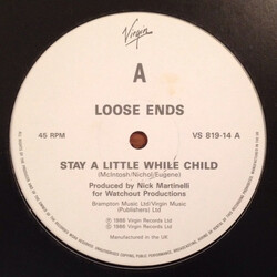 Loose Ends Stay A Little While, Child / Gonna Make You Mine VINYL 12" USED