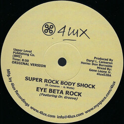 Eye Beta Rock Super Rock Body Shock VINYL 12" USED