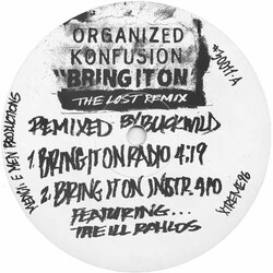 Organized Konfusion Bring It On (The Lost Remix) VINYL 12" USED