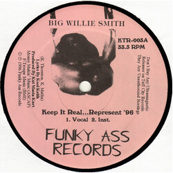 Big Willie Smith Keep It Real...Represent '96 VINYL 12" USED