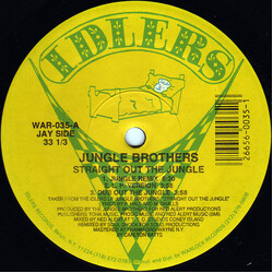Jungle Brothers Straight Out The Jungle VINYL 12" USED