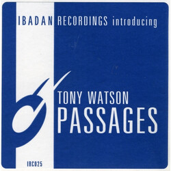 Tony Watson Passages USED VINYL 12INCH 33 S RPM SINGLE SIDED