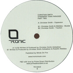 Christian Smith Stranger Than Paradise (Part Two) USED VINYL 12INCH