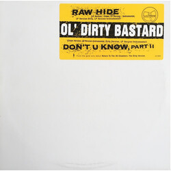 Ol' Dirty Bastard Rawhide / Don't You Know, Part II USED VINYL 12INCH PROMO