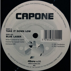Capone Take It Down Low / Blue Laser VINYL 12" USED
