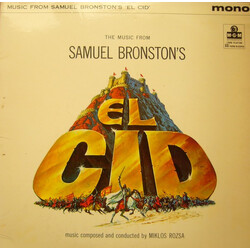 Miklós Rózsa The Music From Samuel Bronston's El Cid Vinyl LP USED