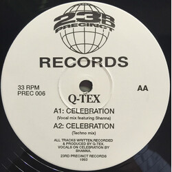 Q-Tex Celebration VINYL 12" USED