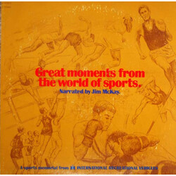 Jim McKay (2) Great Moments From The World Of Sports Vinyl LP USED