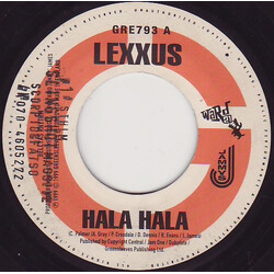 Lexxus / Jack-A-Diamond Hala Hala / Tight It Tight USED VINYL 7INCH 45 RPM SINGLE